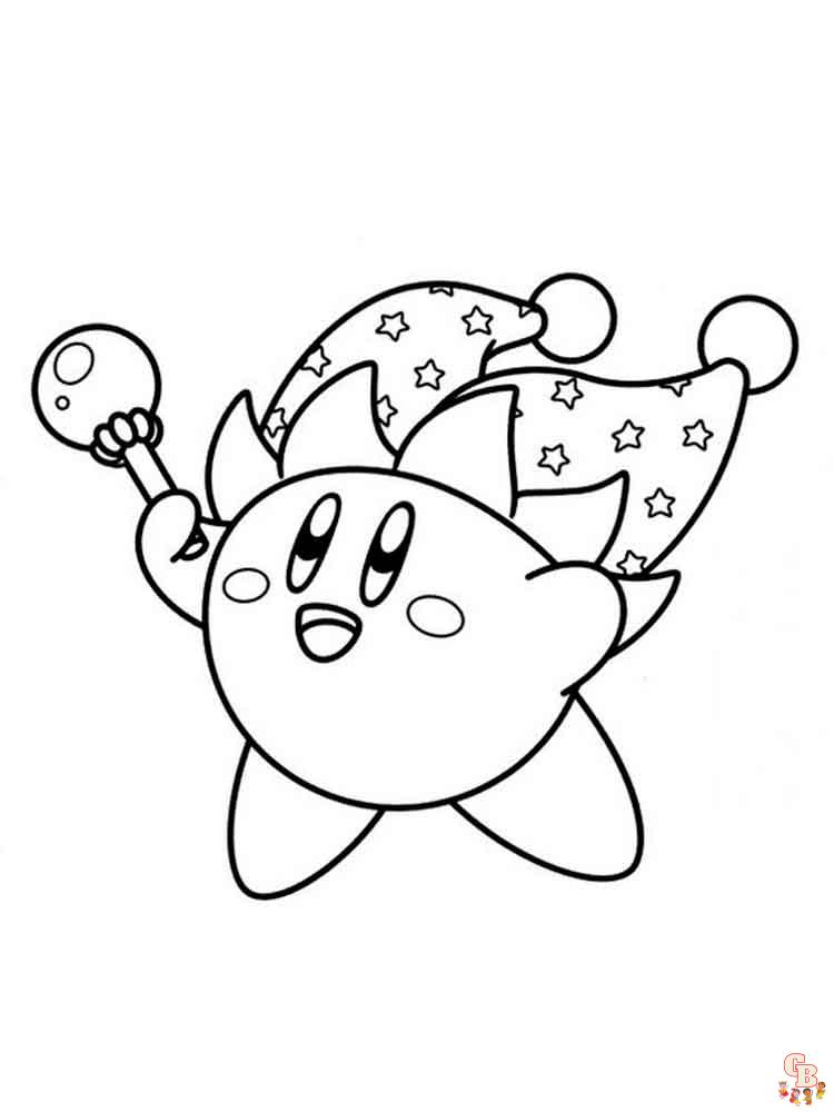 coloriage Kirby