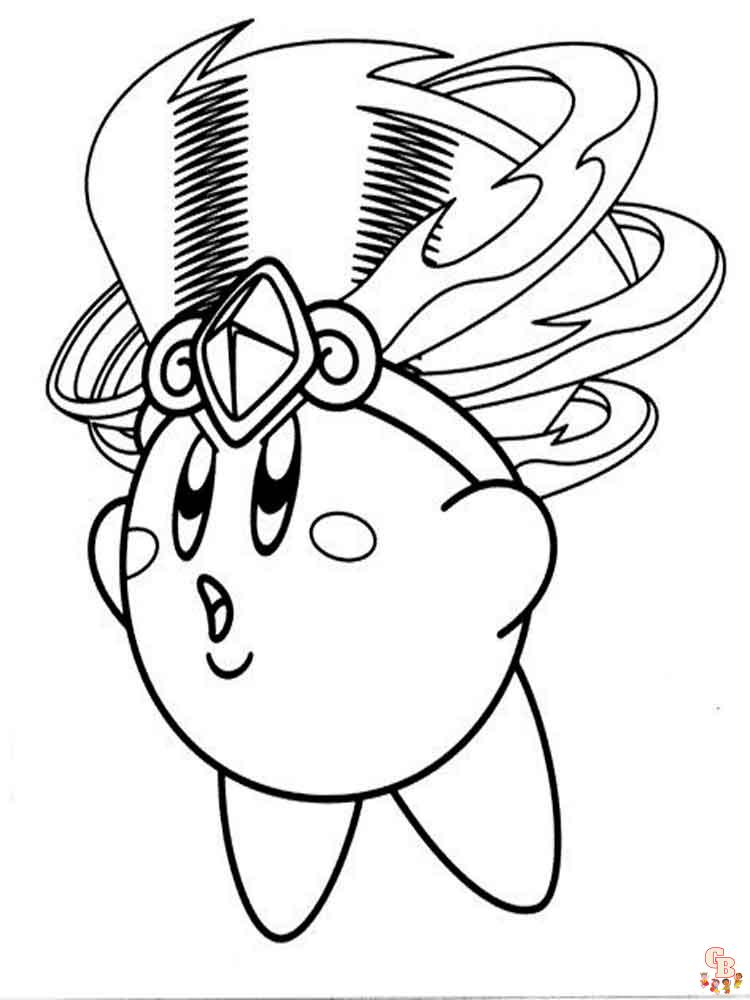 coloriage Kirby