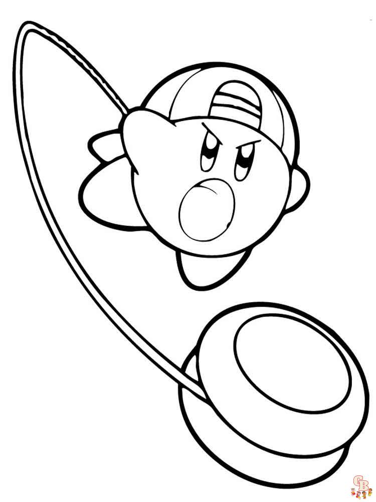 coloriage Kirby