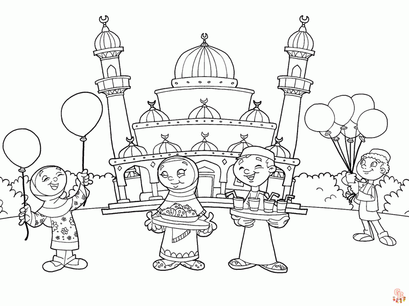 coloriage Ramadan