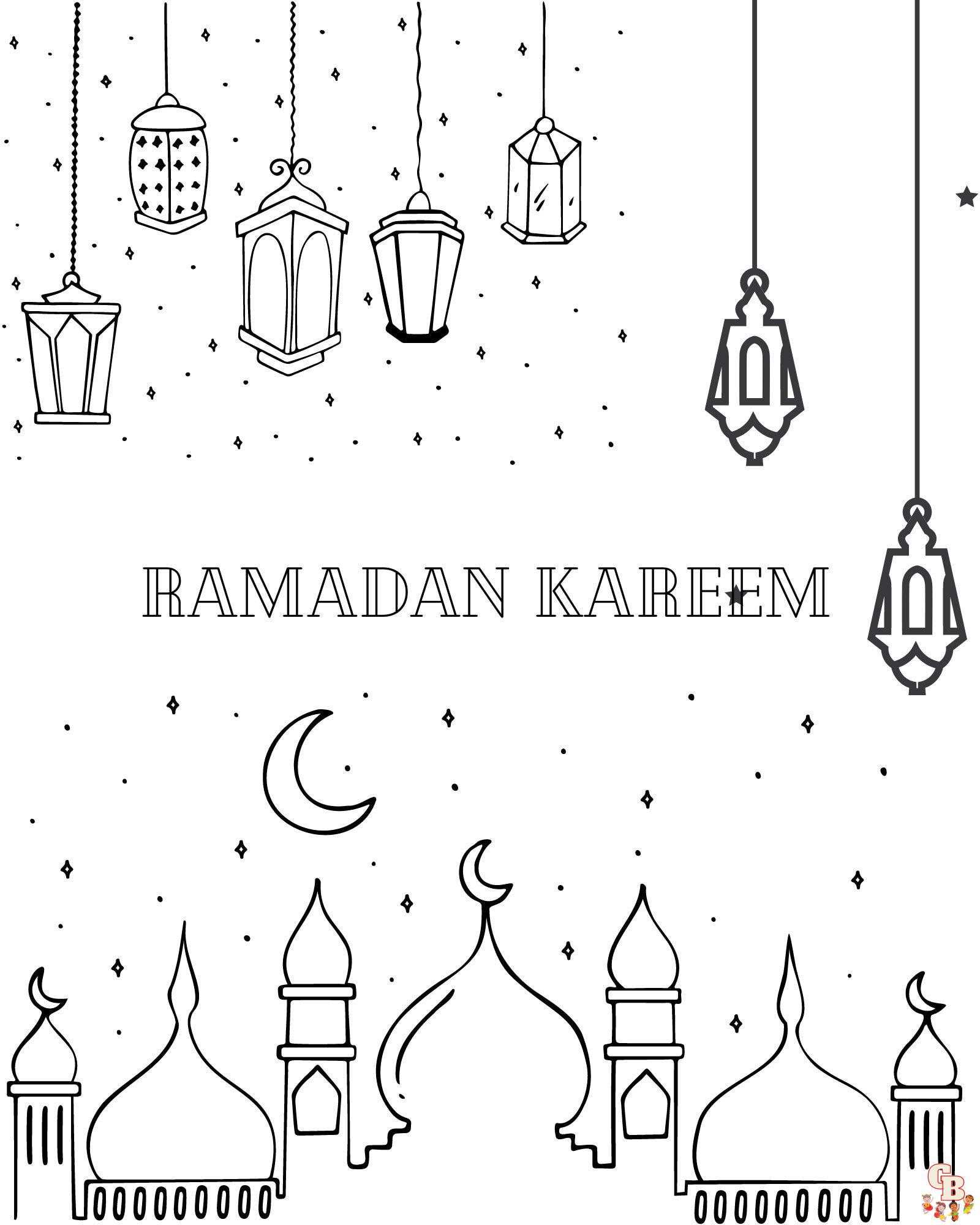 coloriage Ramadan