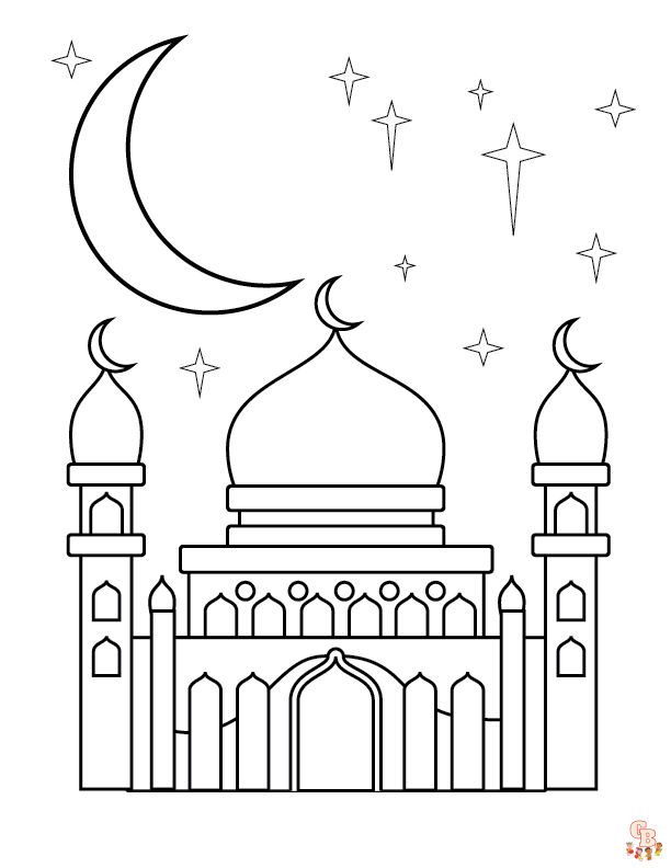 coloriage Ramadan