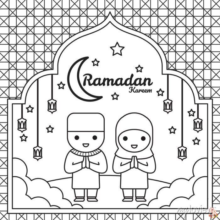 coloriage Ramadan