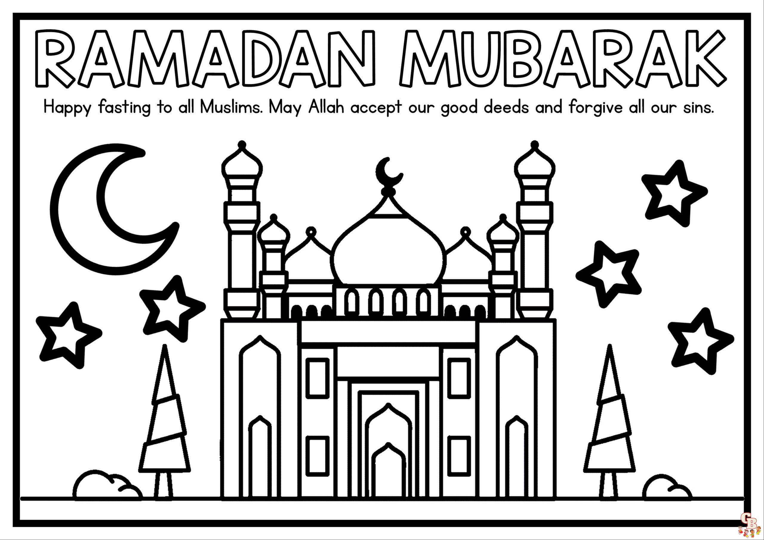 coloriage Ramadan