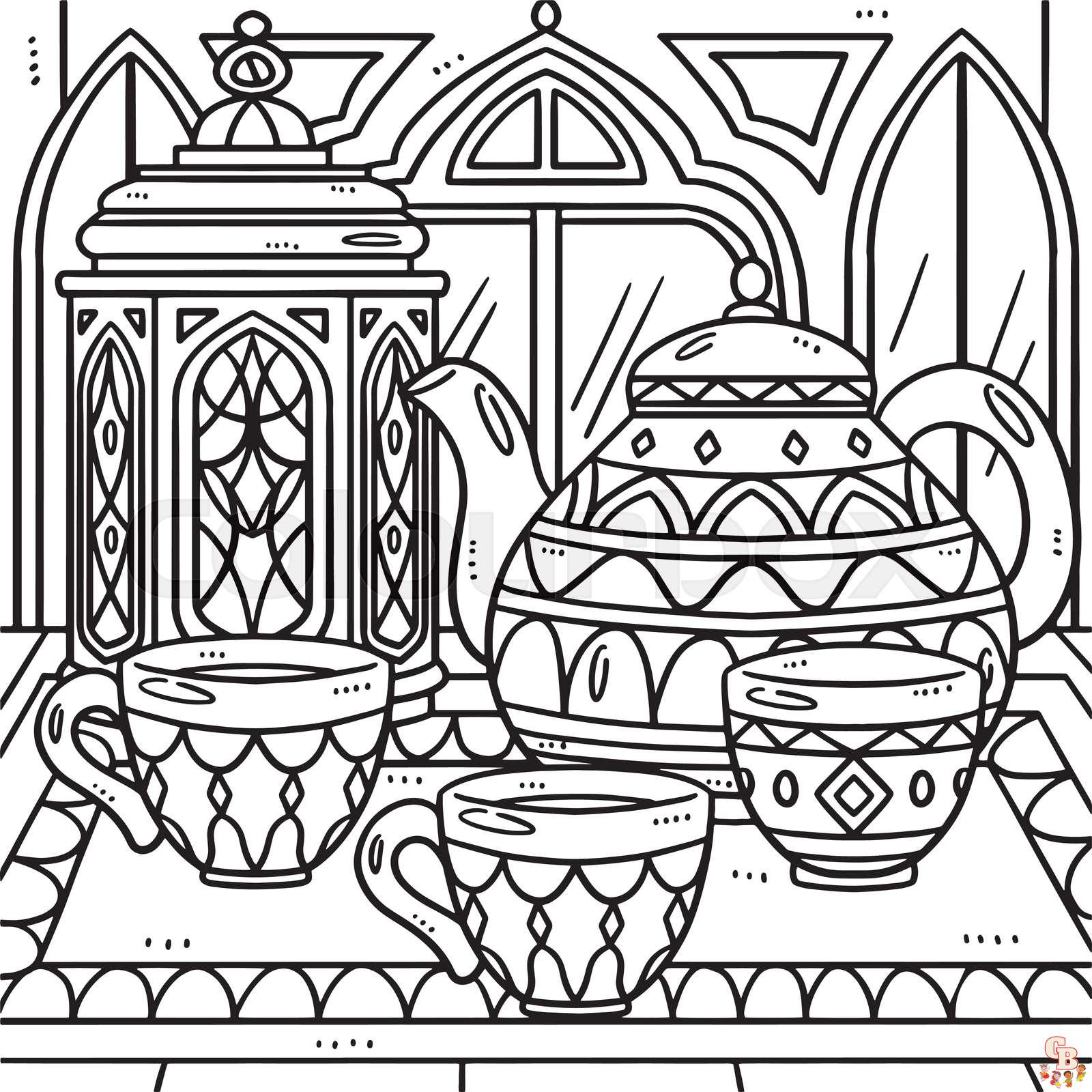 coloriage Ramadan