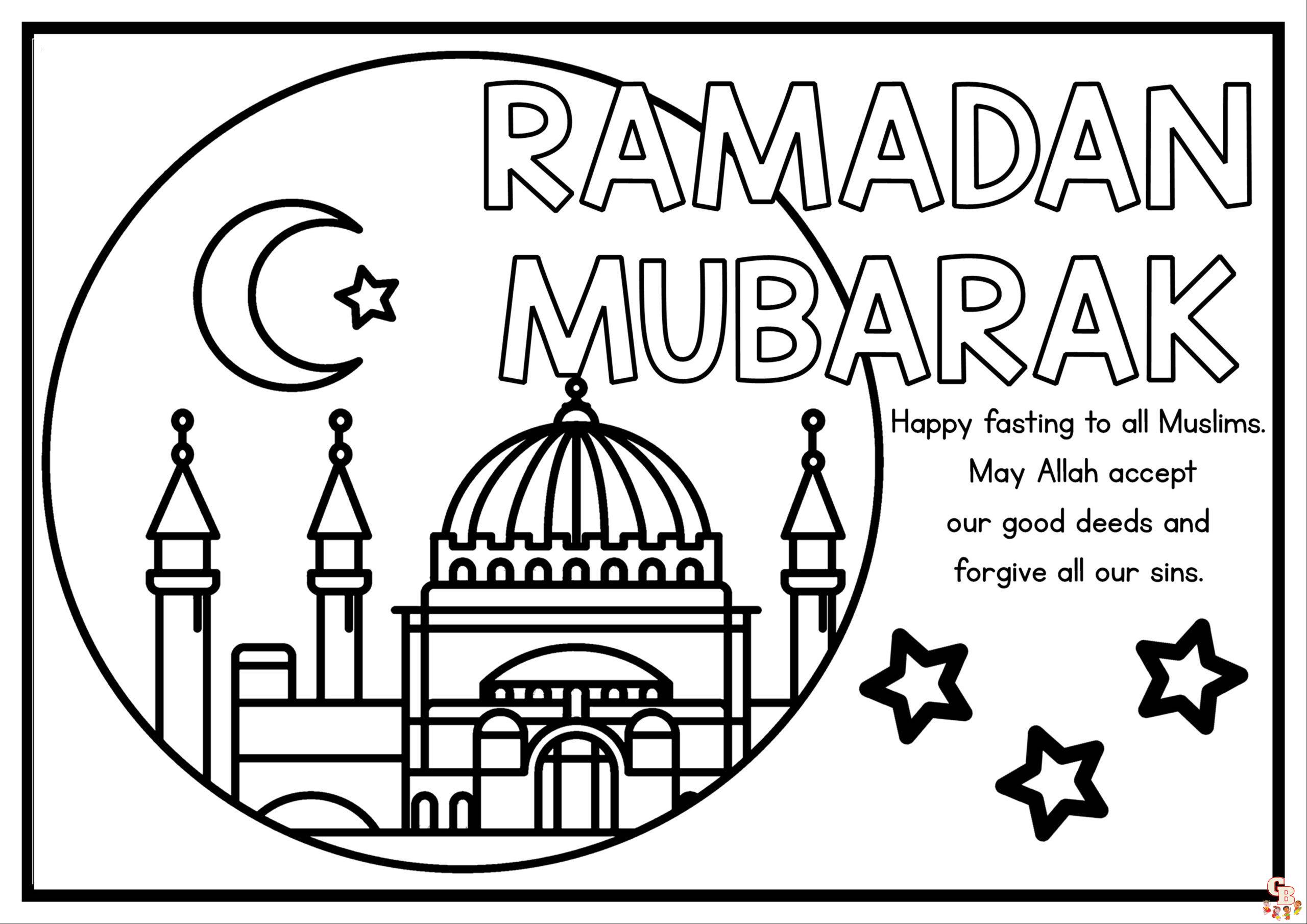 coloriage Ramadan