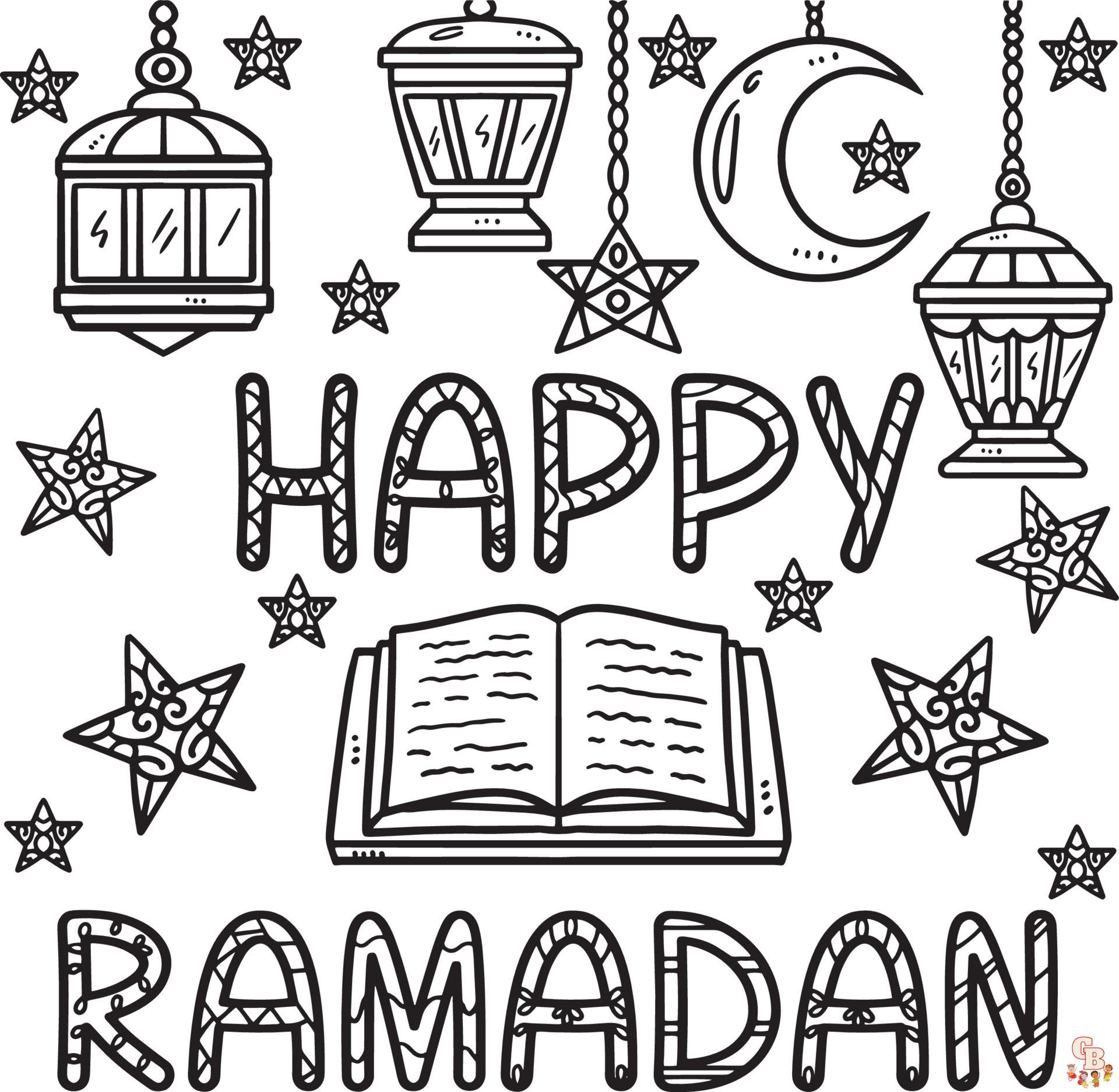 coloriage Ramadan