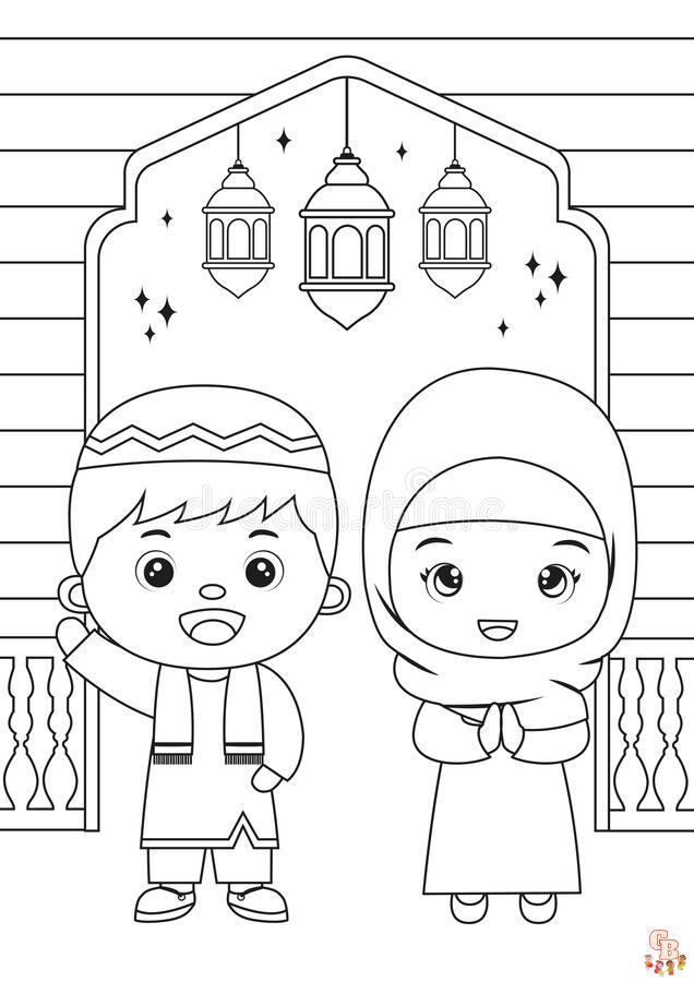 coloriage Ramadan