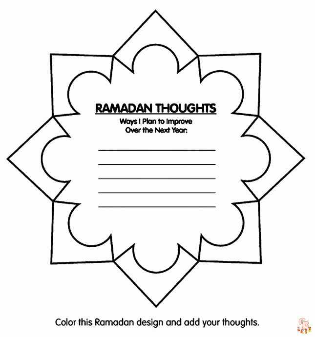 coloriage Ramadan