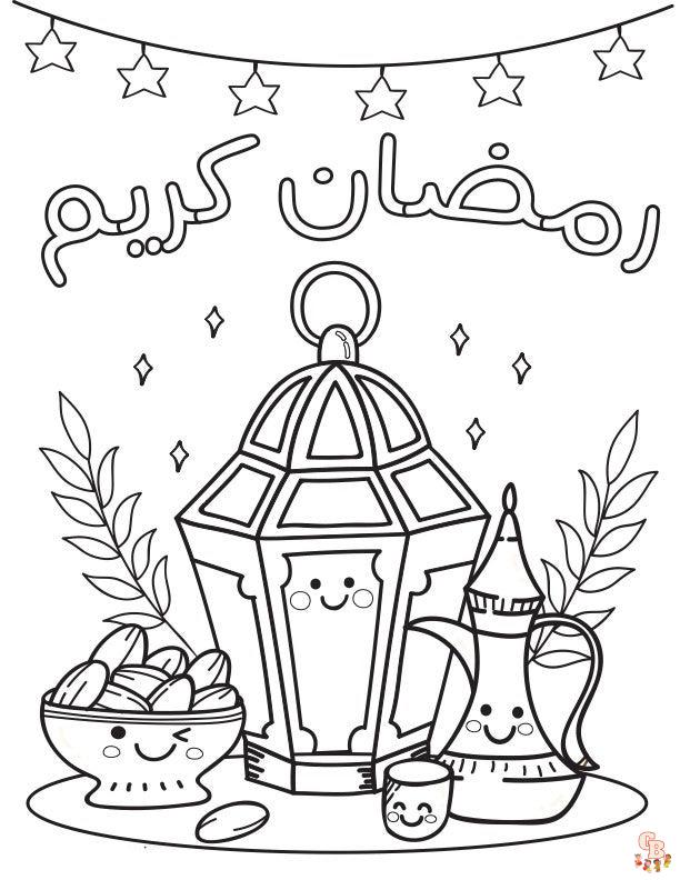 coloriage Ramadan