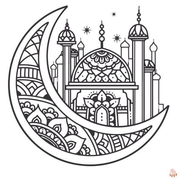 coloriage Ramadan