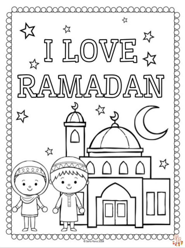 coloriage Ramadan