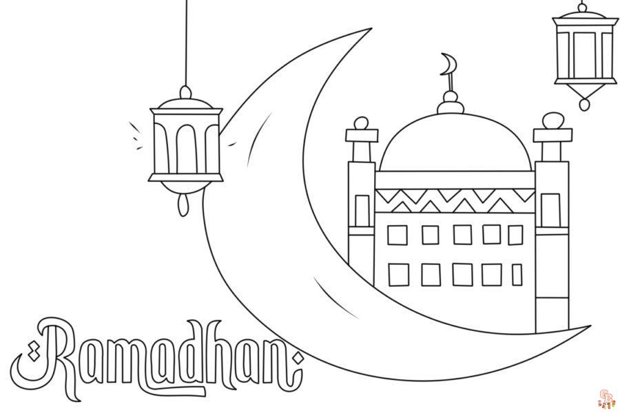 coloriage Ramadan