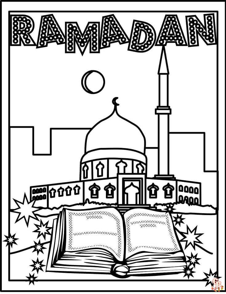 coloriage Ramadan