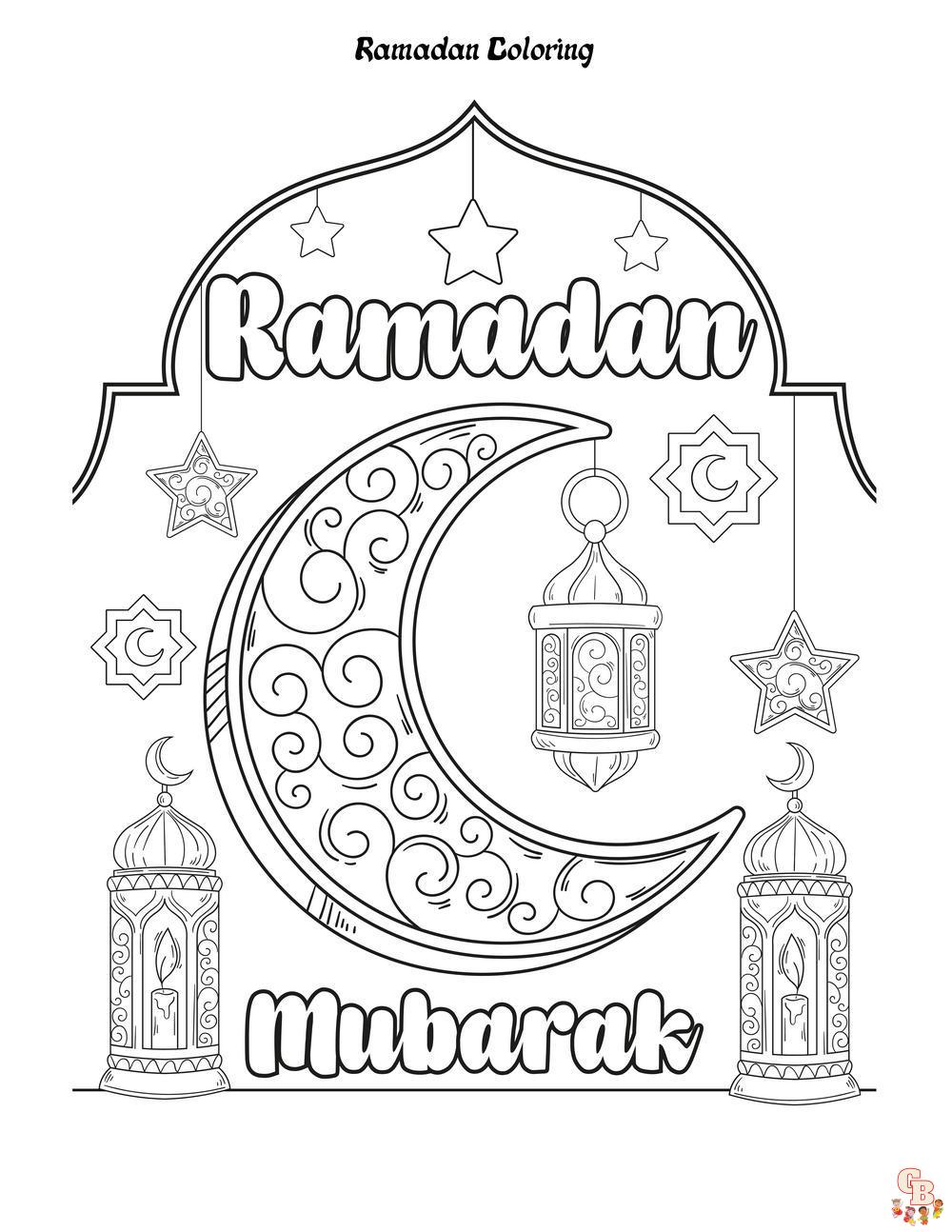 coloriage Ramadan