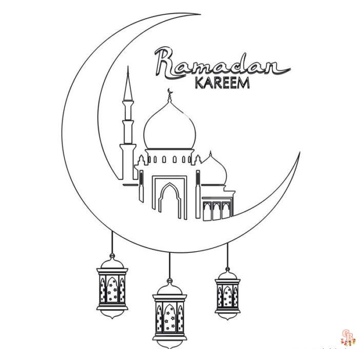 coloriage Ramadan