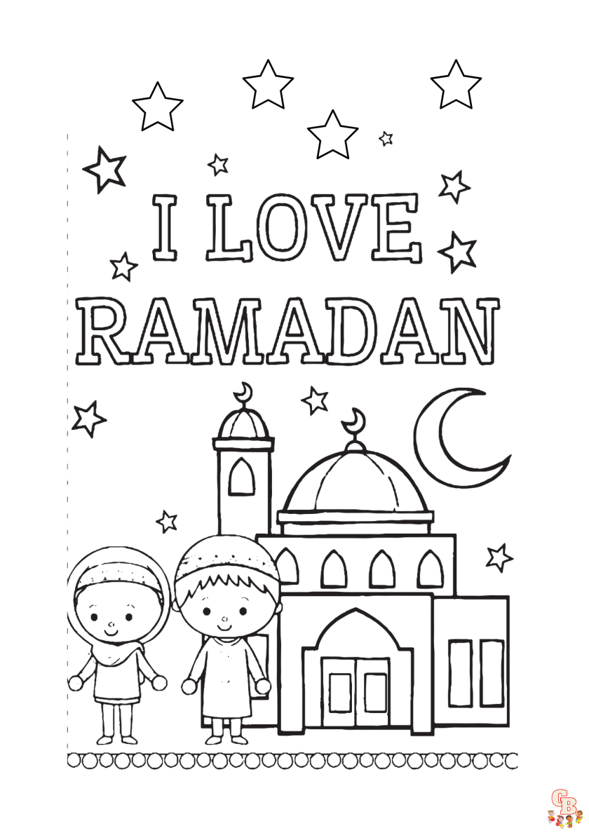 coloriage Ramadan