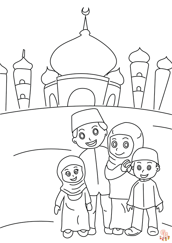 coloriage Ramadan