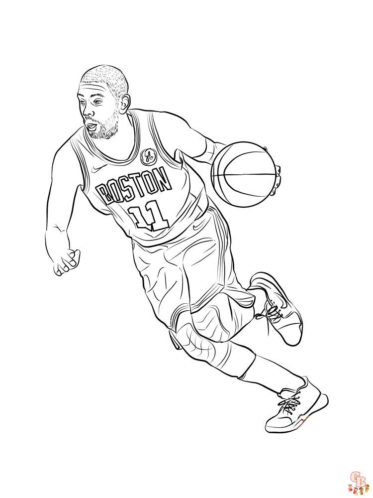 coloriage basketball