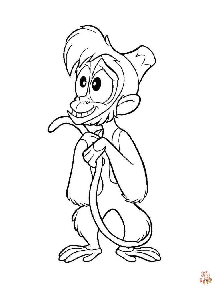 Coloriage Aladdin