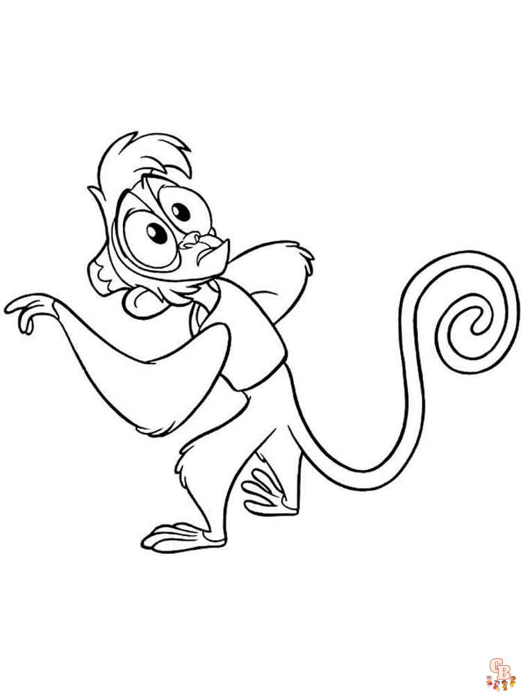 Coloriage Aladdin