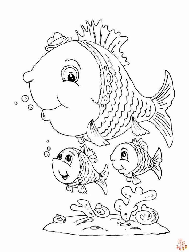 Coloriage Animaux Marins