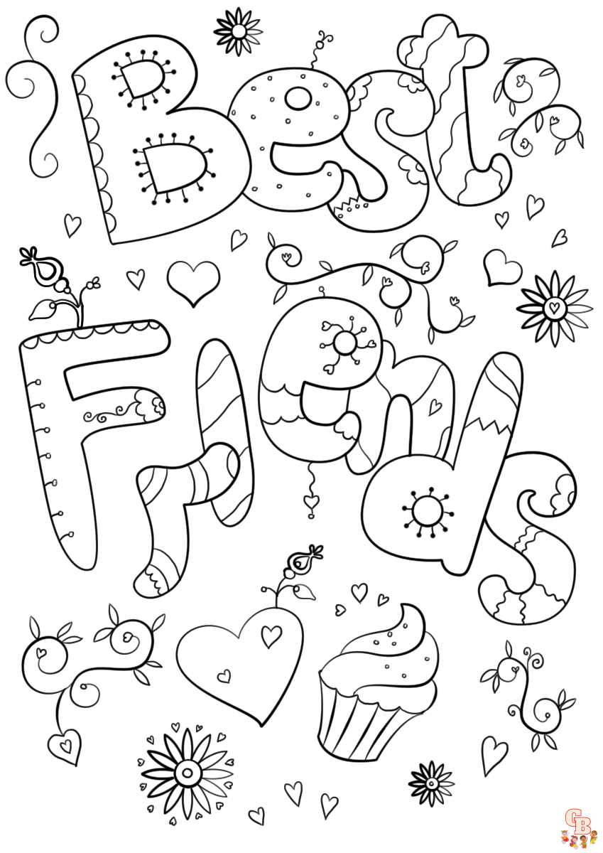 Coloriage BFF