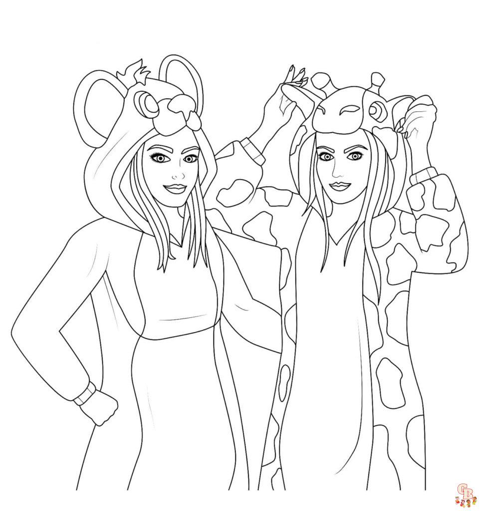 Coloriage BFF