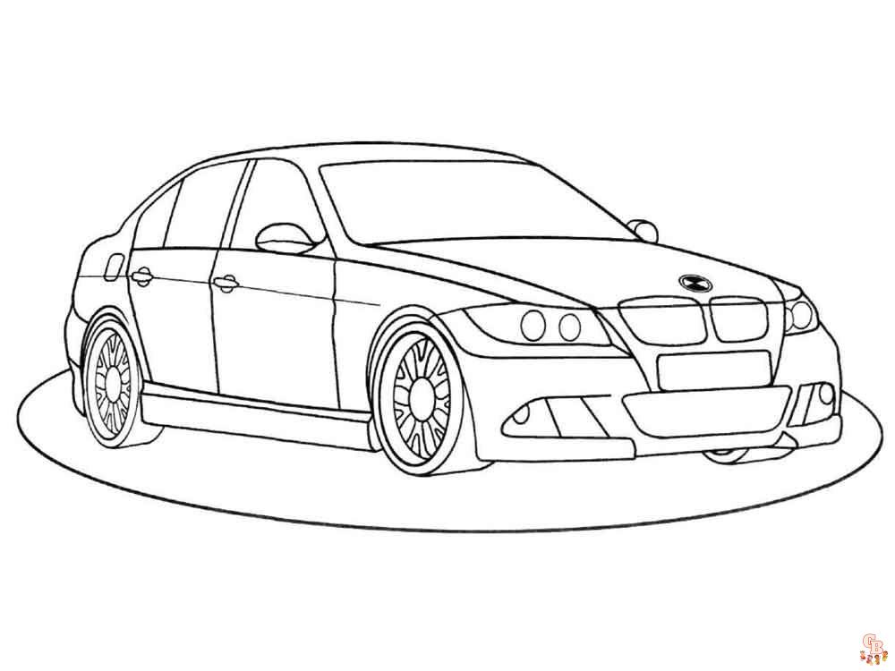 Coloriage BMW