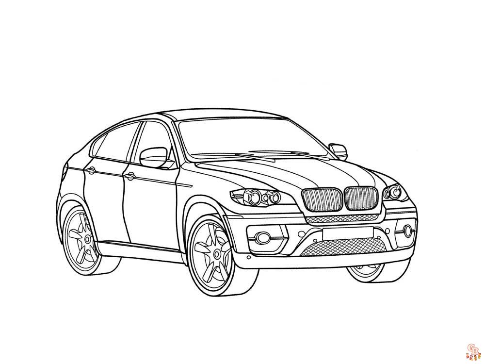 Coloriage BMW