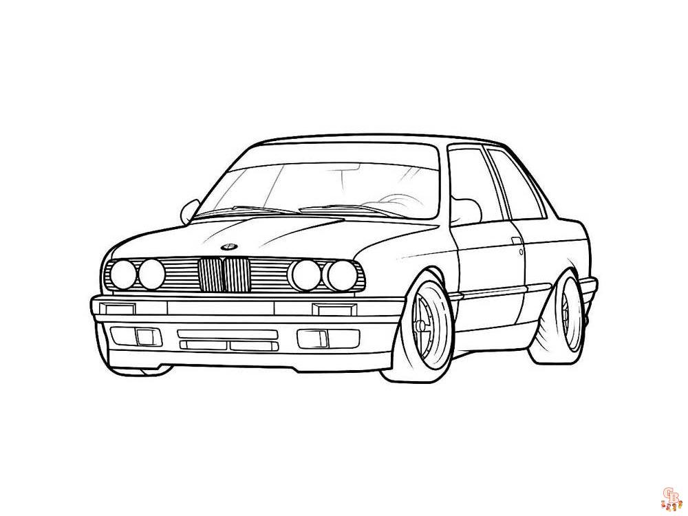 Coloriage BMW