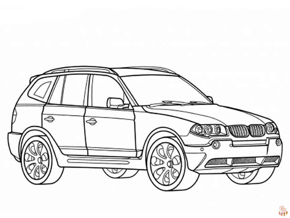 Coloriage BMW