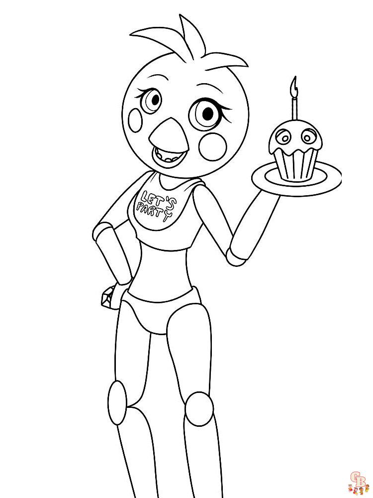 Coloriage FNAF