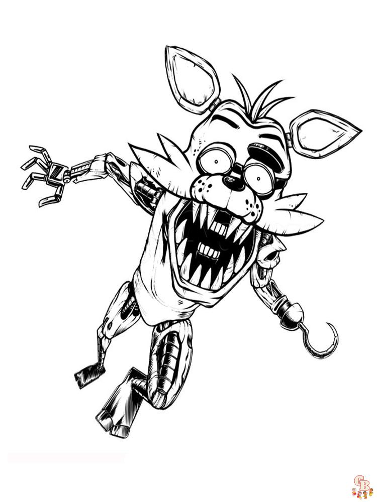 Coloriage FNAF