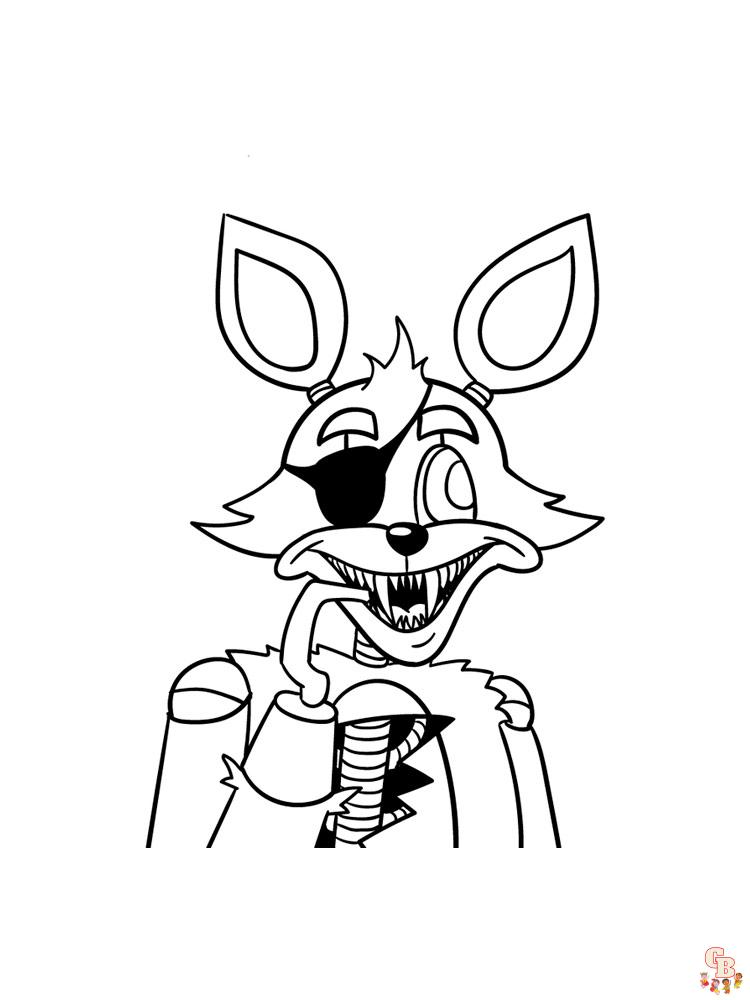 Coloriage FNAF