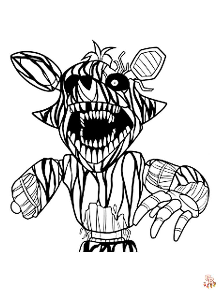 Coloriage FNAF