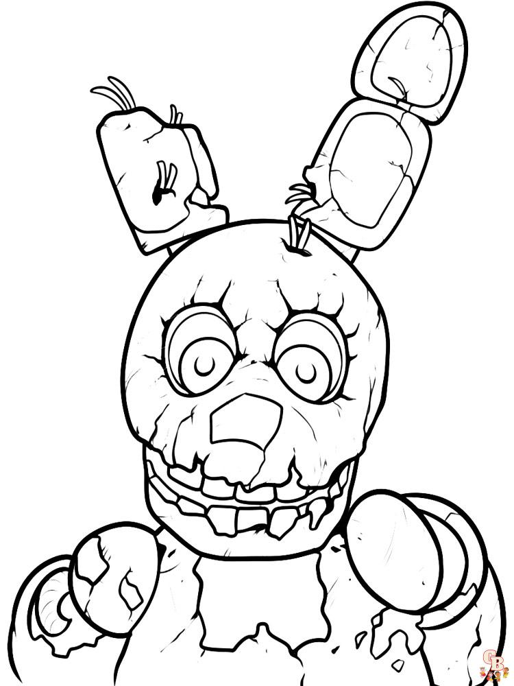 Coloriage FNAF