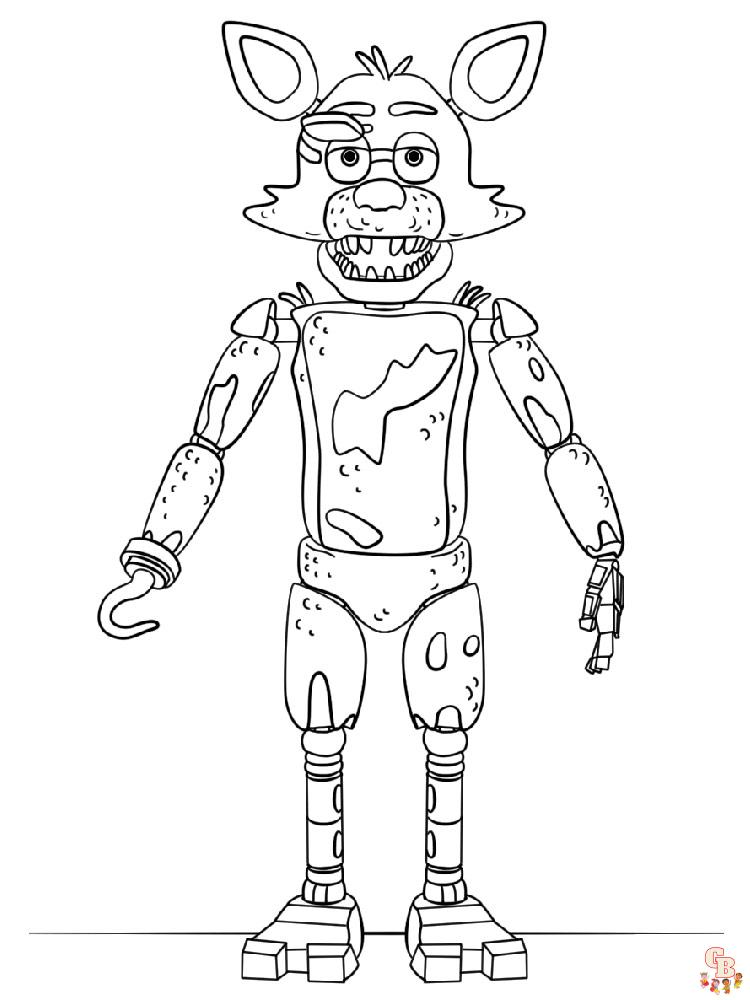 Coloriage FNAF