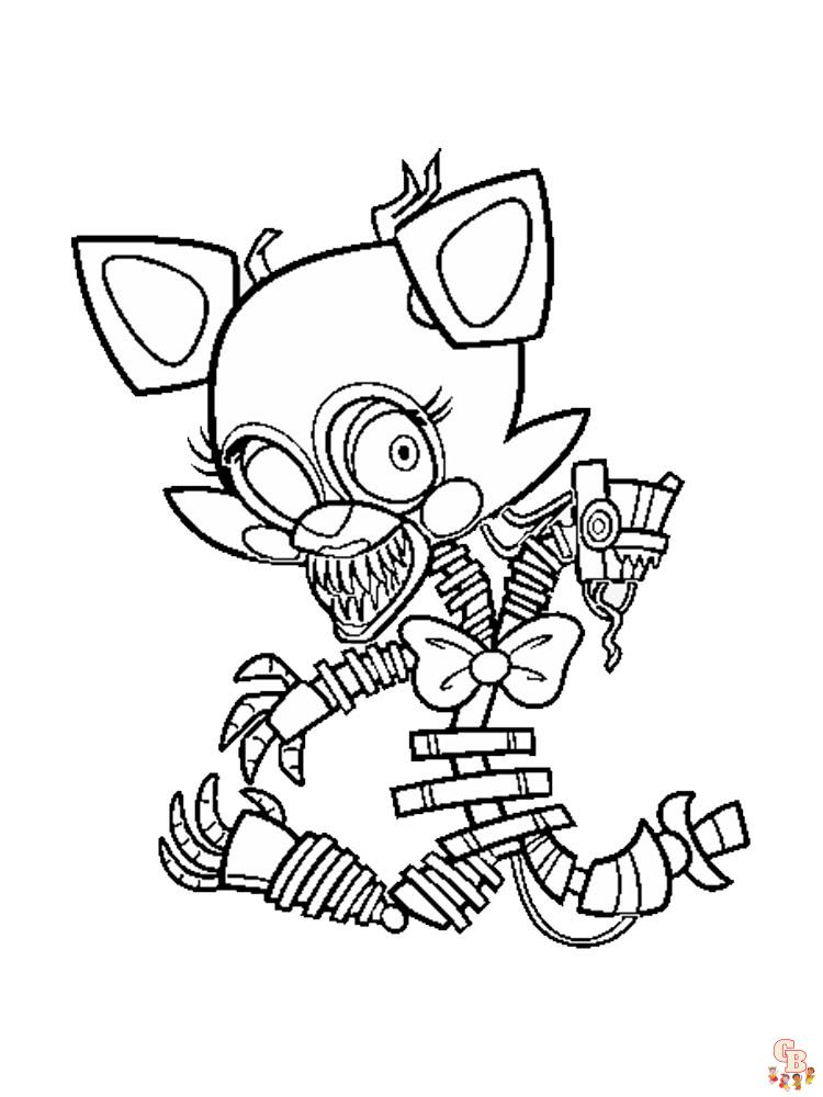 Coloriage FNAF