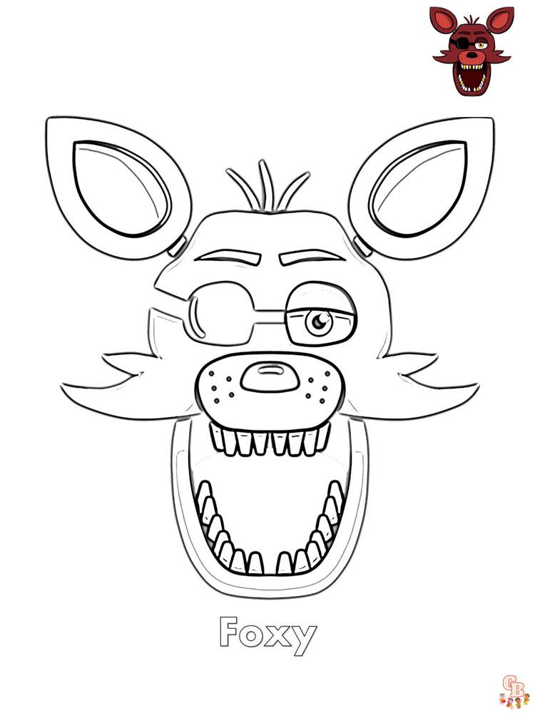 Coloriage FNAF