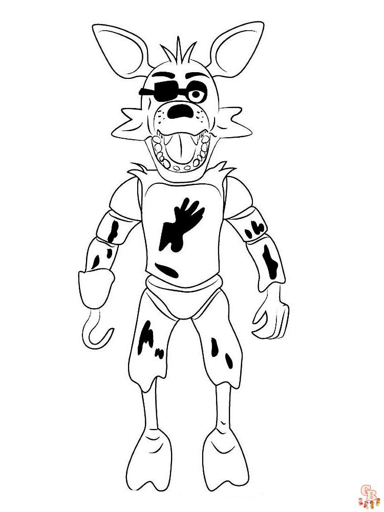 Coloriage FNAF