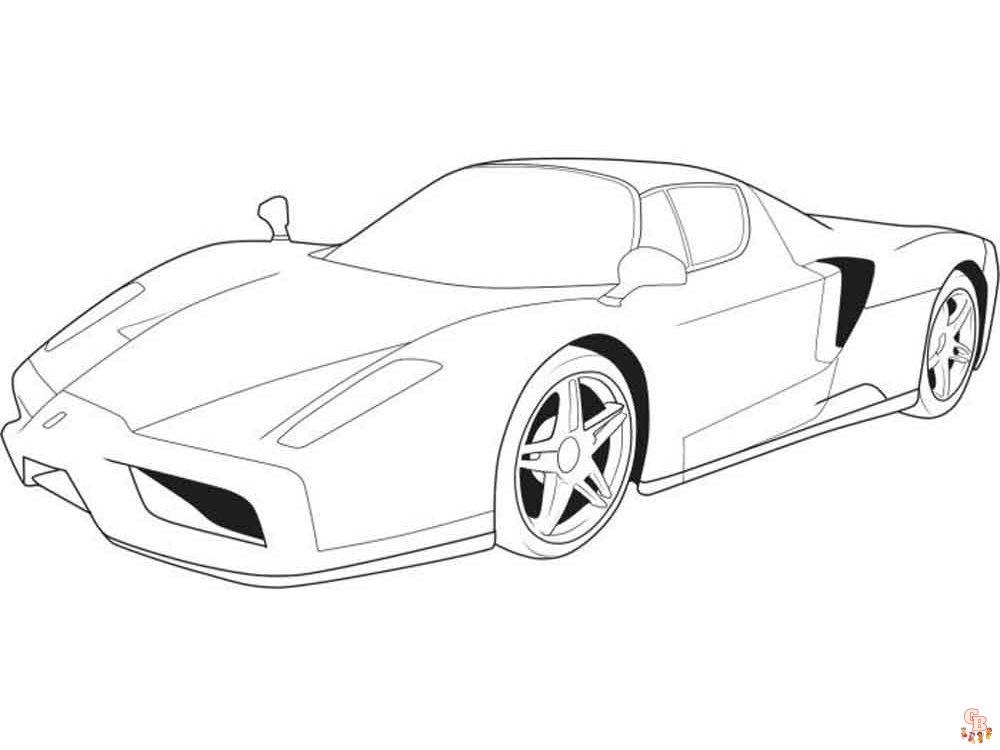 Coloriage Ferrari