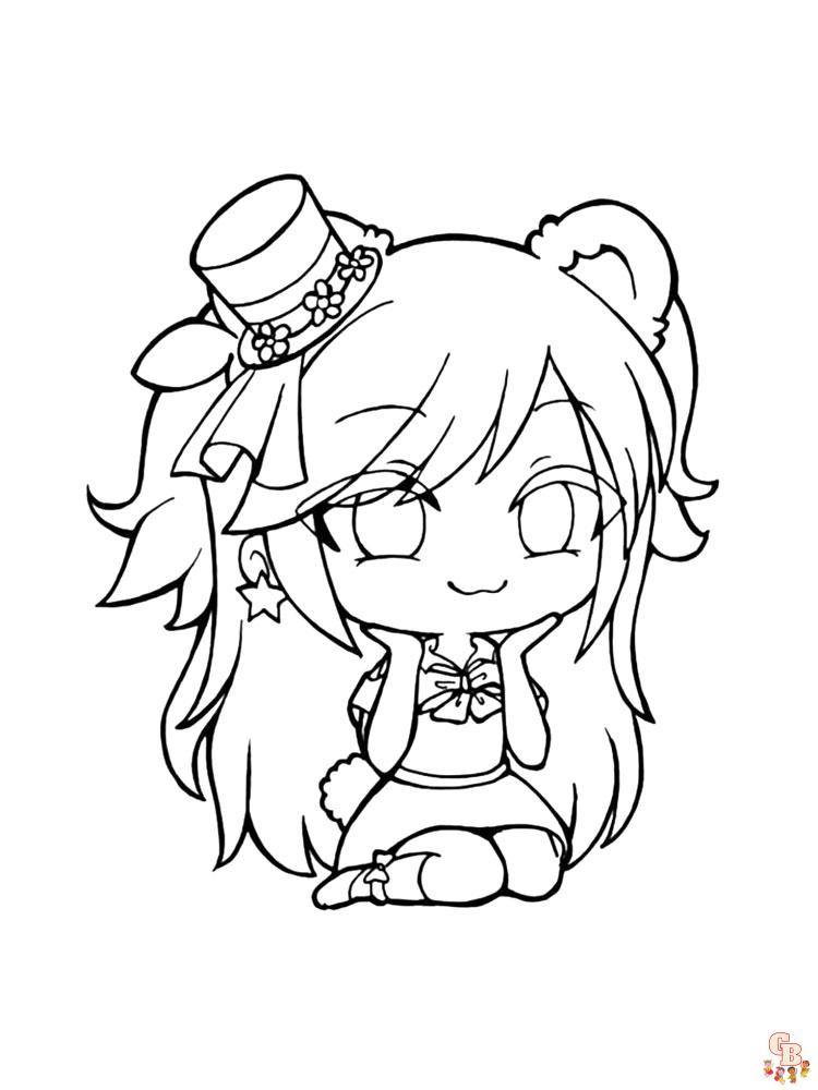 Coloriage Gacha Life