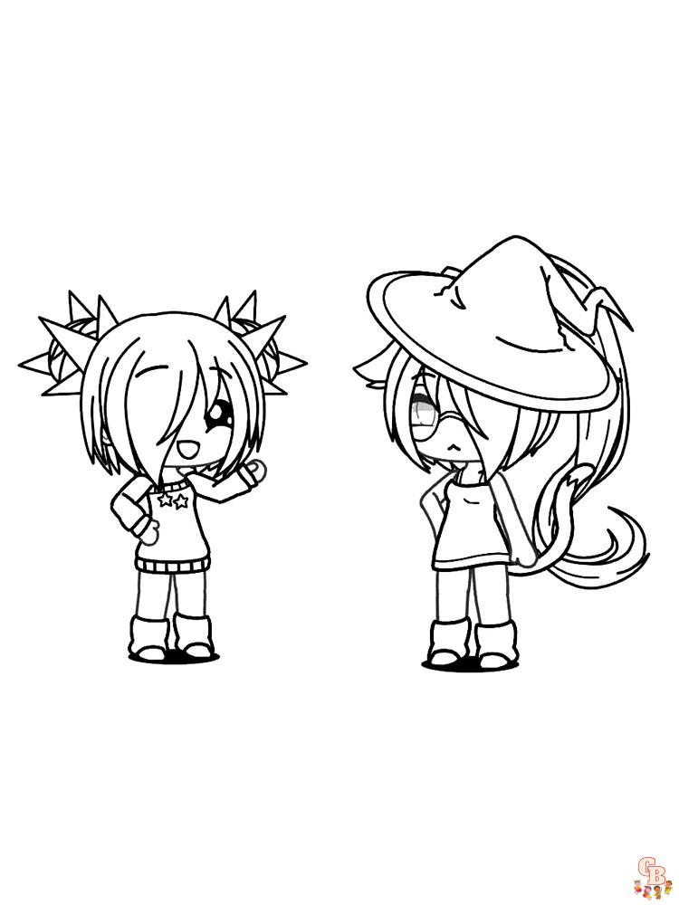 Coloriage Gacha Life