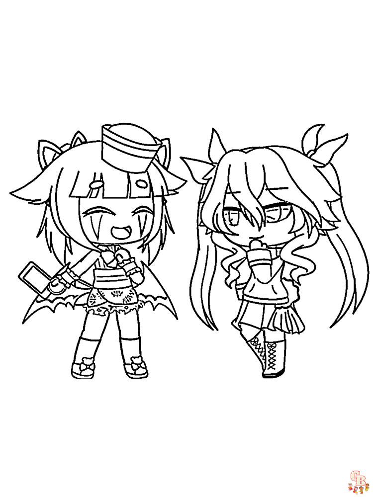 Coloriage Gacha Life