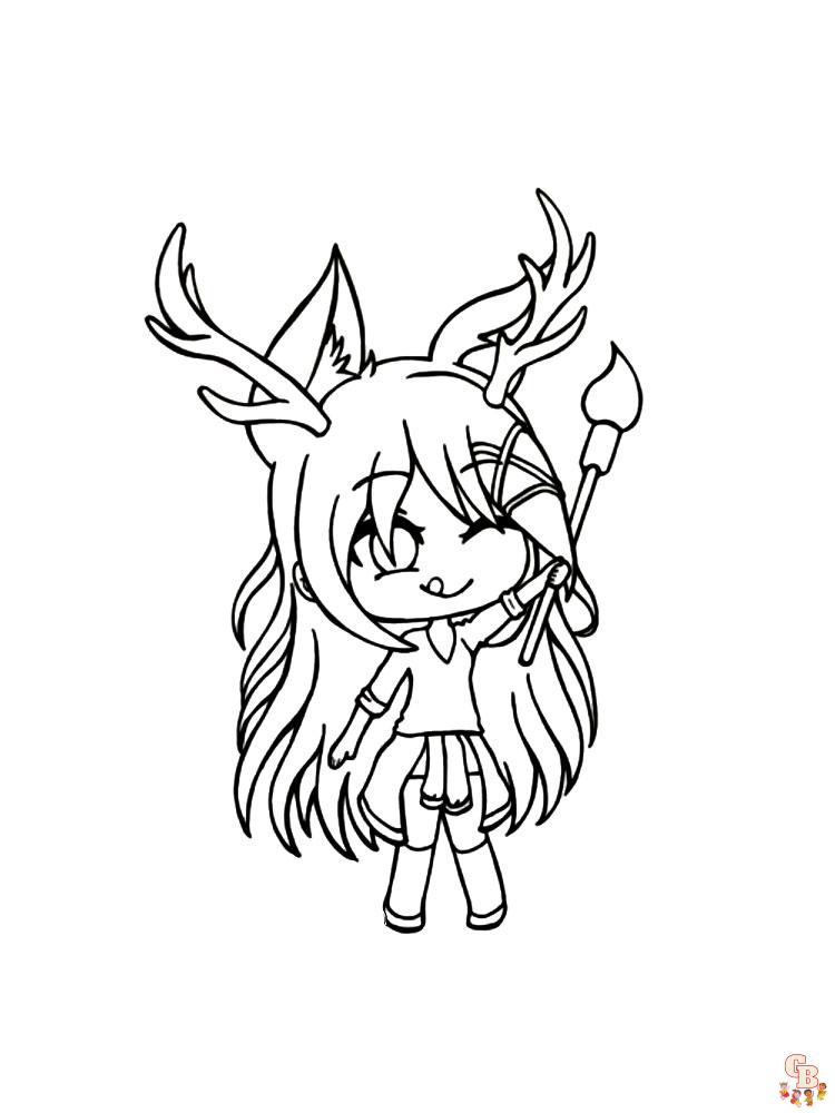 Coloriage Gacha Life