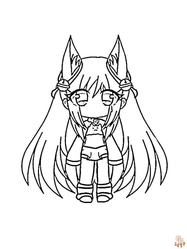 Coloriage Gacha Life