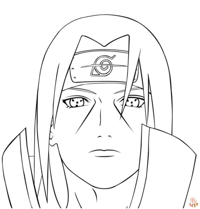 Coloriage Itachi