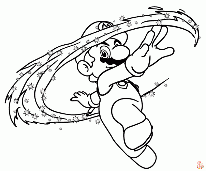 Coloriage Mario Odyssey