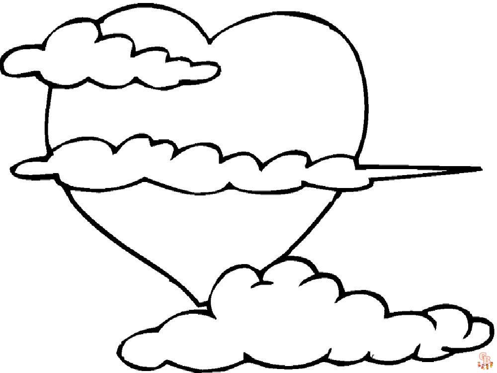 Coloriage Nuage